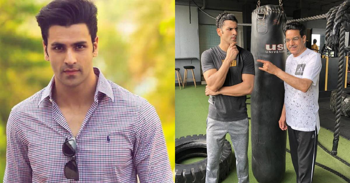 Vivek Dahiya Sweats It Out At The Gym With His Father!
