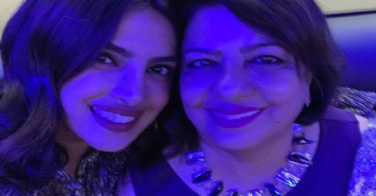 Priyanka Chopra Shares A Super Adorable Selfie With Mother Madhu Chopra On Her Birthday! 

