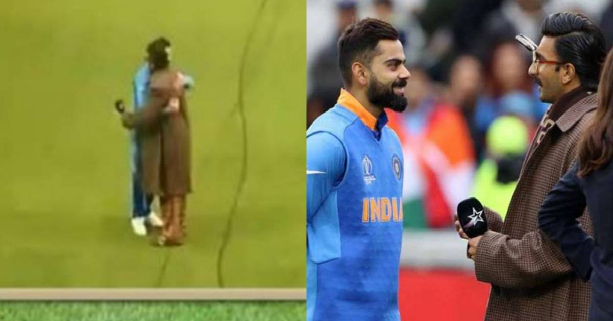 Ranveer Singh Hugging Virat Kohli After India's Win Against Pakistan At The World Cup Is The Best Thing You Will See On The Internet Today!