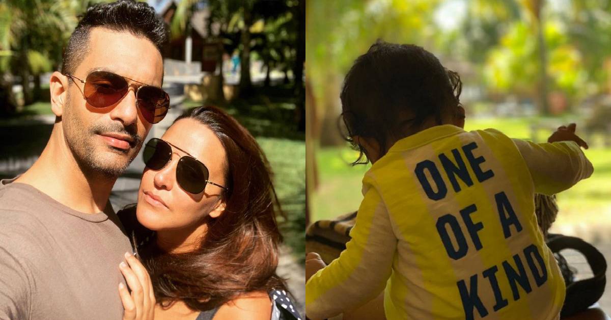 Neha Dhupia And Angad Bedi Have A Super Cute Celebration With Their Daughter Mehr As She Turns Seven Months!

