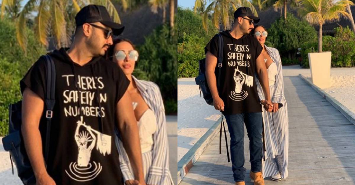 Arjun Kapoor And Malaika Arora Are One Lovestruck Couple In This Latest Vacay Picture!