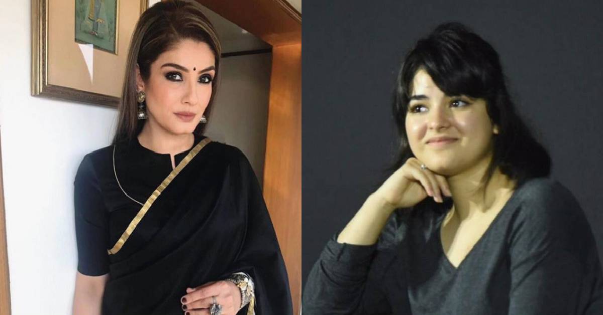 Raveena Tandon Criticizes Zaira Wasim For Her Decision Of Quitting Bollywood!