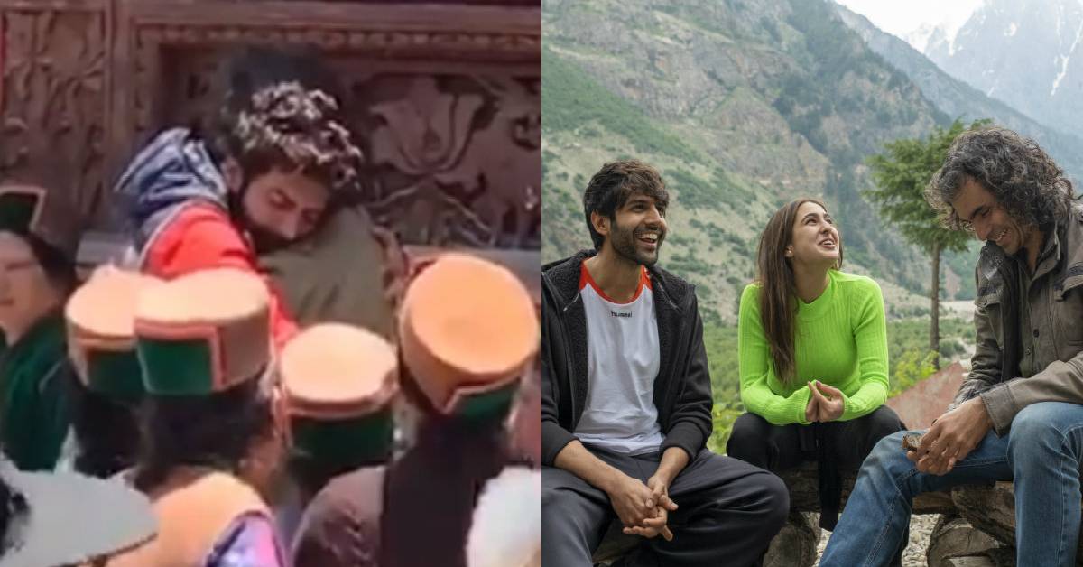 Kartik Aaryan Becomes Emotional And Hugs Director Imtiaz Ali On Their Last Day Of Shoot!
