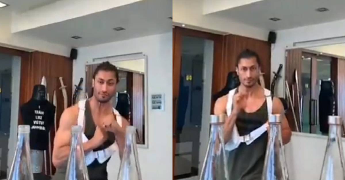 Vidyut Jammwal Gives The Bottle Cap Challenge A Triple Twist!
