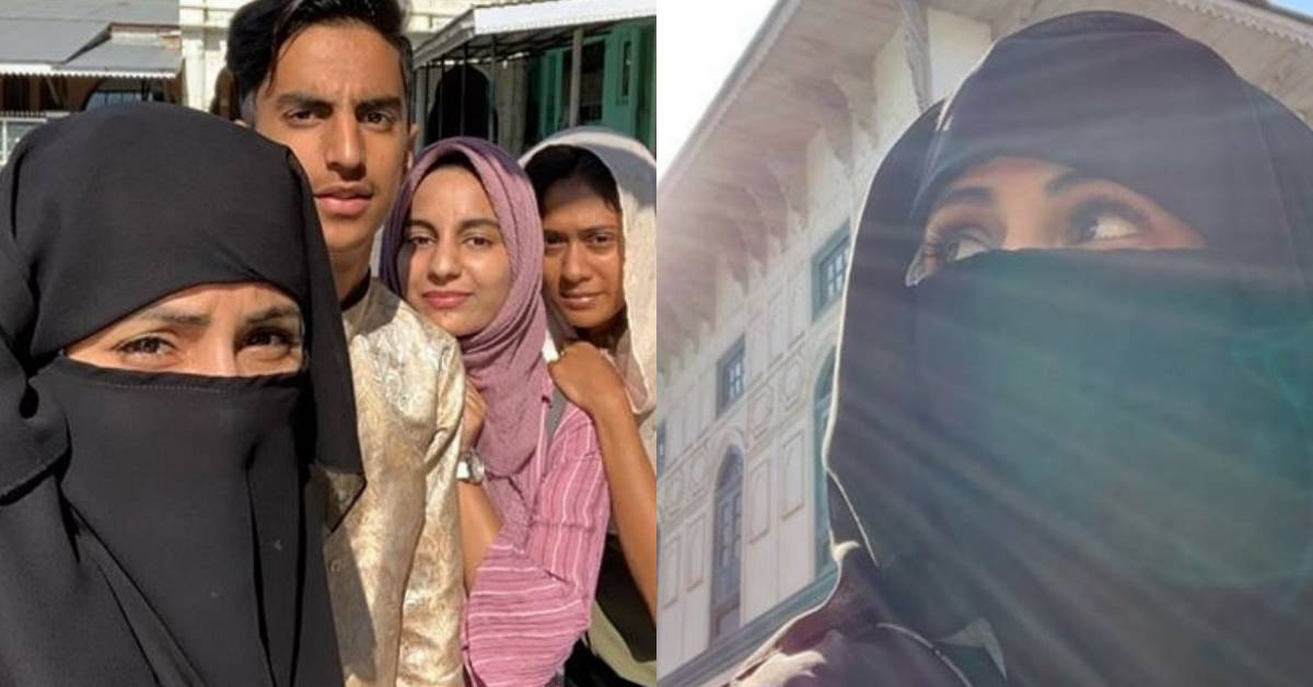 Hina Khan Is A Blessed Soul As She Visits A Mosque In Srinagar!
