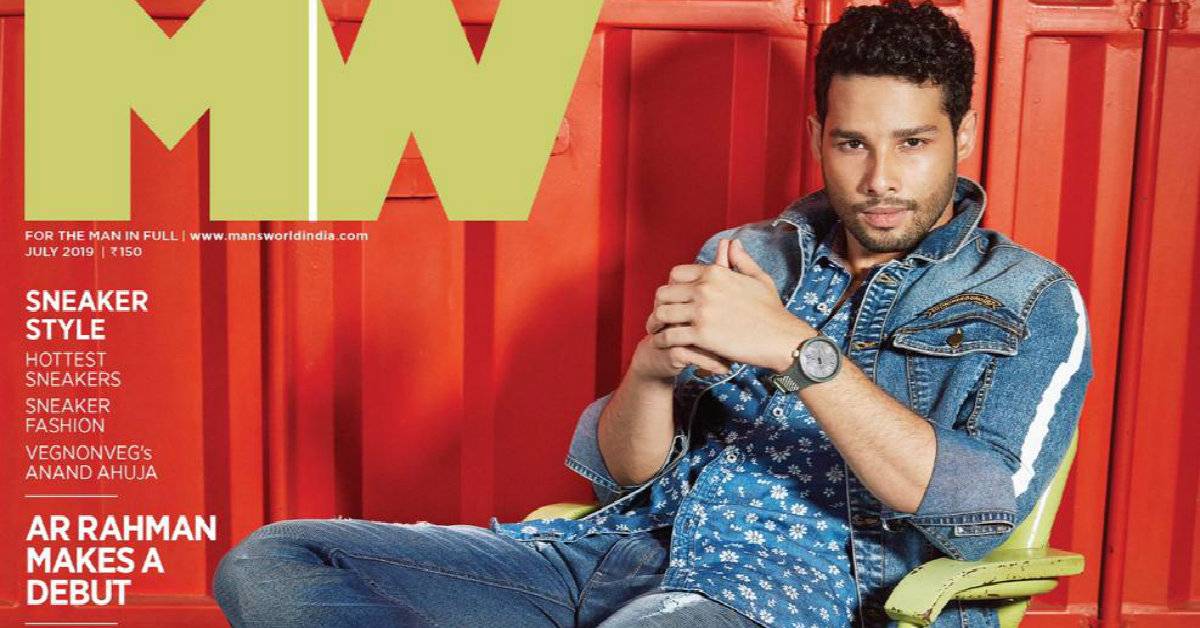 Keeping It Casual, Siddhant Chaturvedi Looks Every Bit Dashing On The July Cover Of A Leading Magazine!
