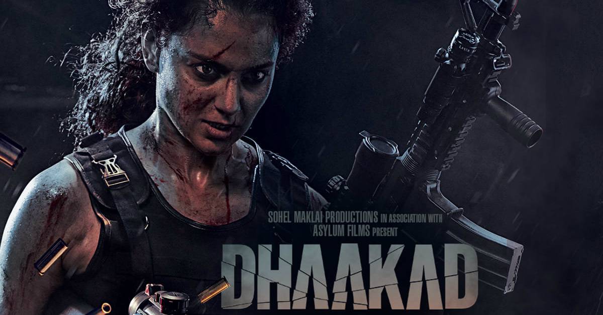 Dhaakad Poster: Kangana Ranaut Is The Ultimate Badass Action Queen In This Intense Poster!
