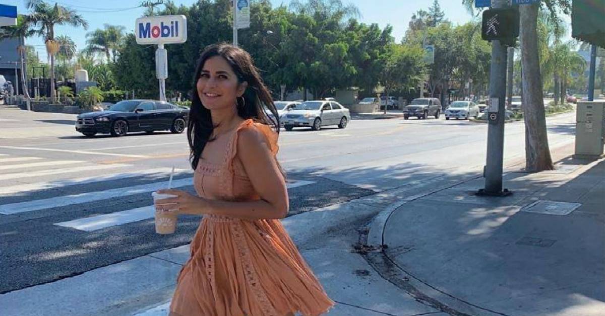 Katrina Kaif Is A Pretty Sight As She Takes A Stroll In The Streets Of LA!

