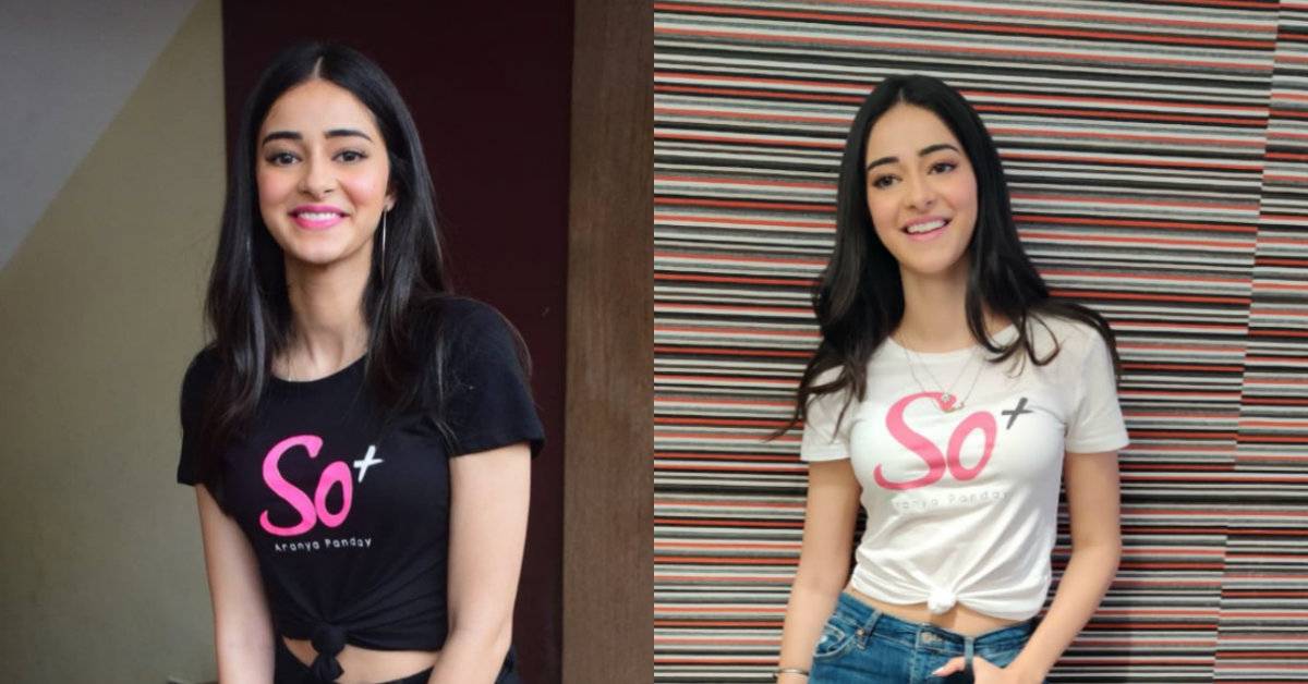 All In Demand And How! Ananya Panday's 'So Positive' Tee Shirts Are A Rage Amongst All
