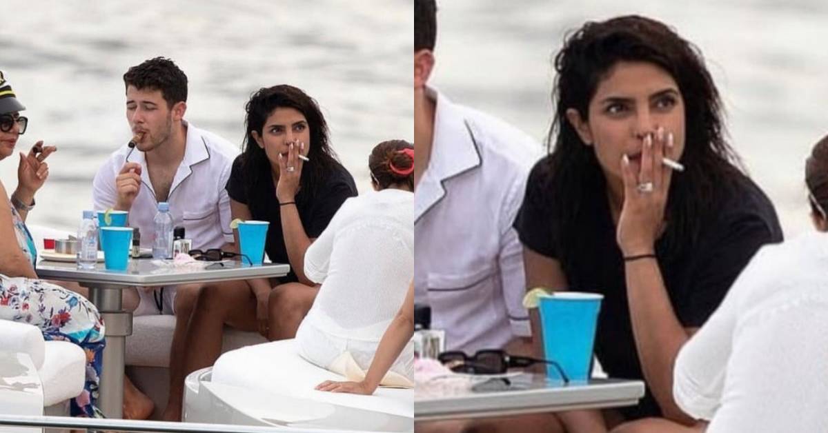 Priyanka Chopra Is Trolled By Netizens After Pictures Of Her Smoking Goes Viral On The Internet!
