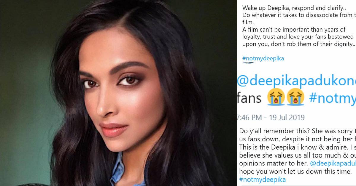Deepika Padukone Receives Backlash From Fans After Rumors Of Working With Mee Too Accused Luv Ranjan, Fans Start Trending #NotMyDeepika!