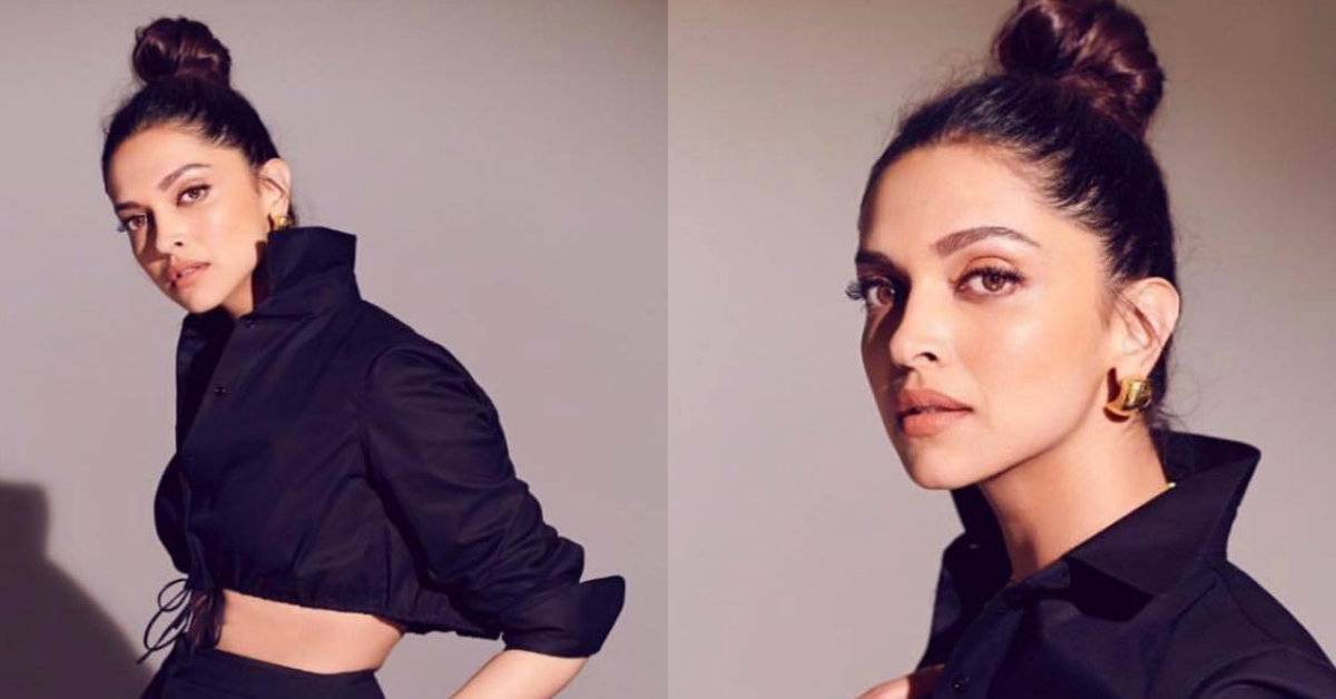 Deepika Padukone Looks Like A Visual Delight As She Slays In An All Black Attire In Her Latest Pictures!
