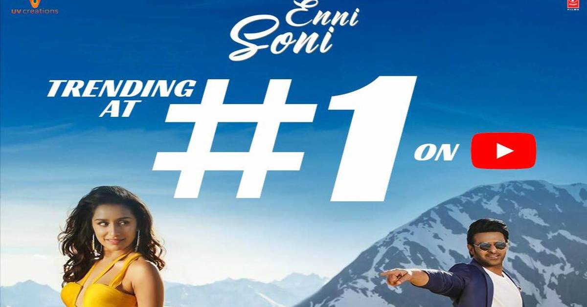 Raging 15 Million Views! ‘Enni Soni’ Song From ‘Saaho’ Trends At #1 Just A Day After Its Release; Fans Give A Thumbs Up!
