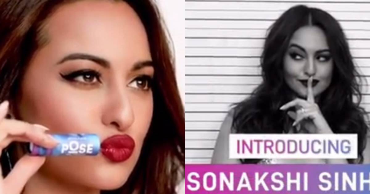 Sonakshi Sinha Becomes The Face Of MyGlamm's New Collection Of Makeup, POSE!
