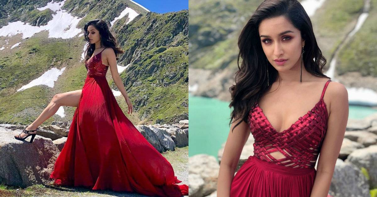 Sharing Stills From ‘Saaho’ Song, Shraddha Kapoor Looks Like A Fairy In This Wine-Colored Dress!
