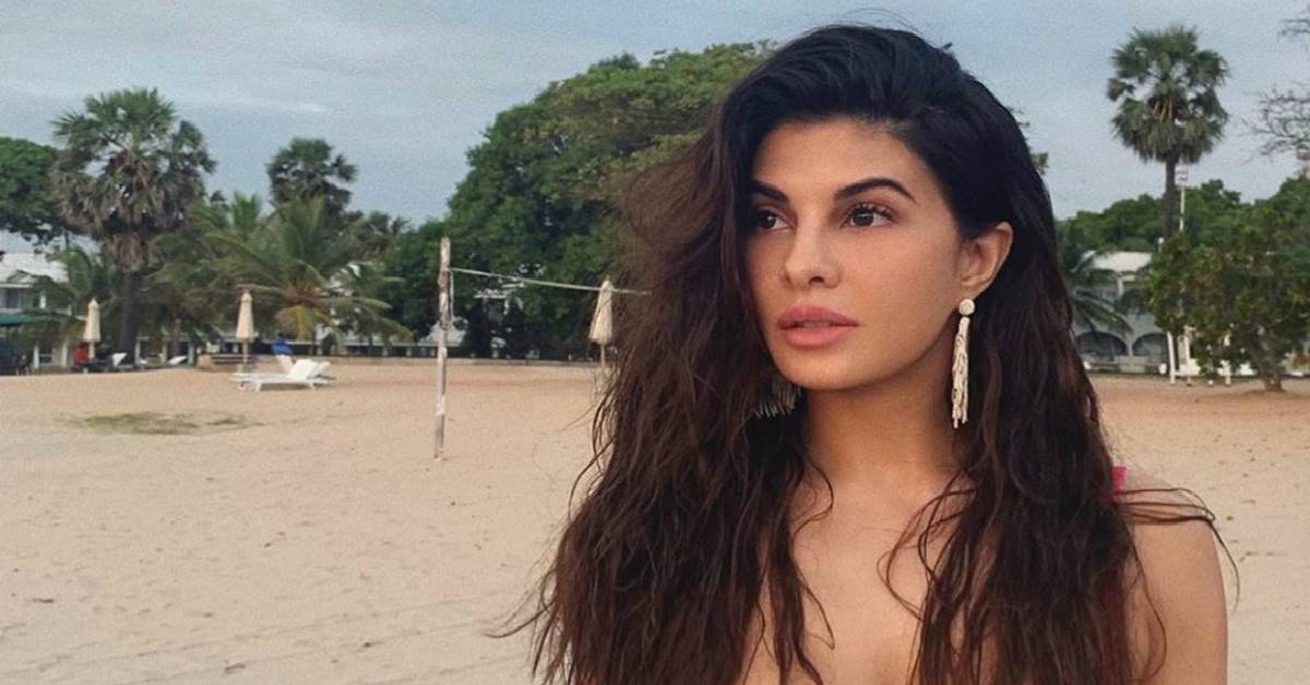 Jacqueline Fernandez Looks Stunning As She Poses At The Beach. Check It Out!