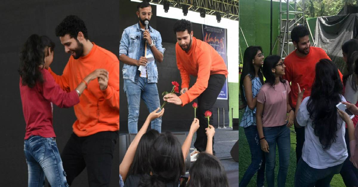 Female Fans Of Siddhant Chaturvedi Go Gaga As MC Sher Attends The Prestigious College Festival In Mumbai Today!
