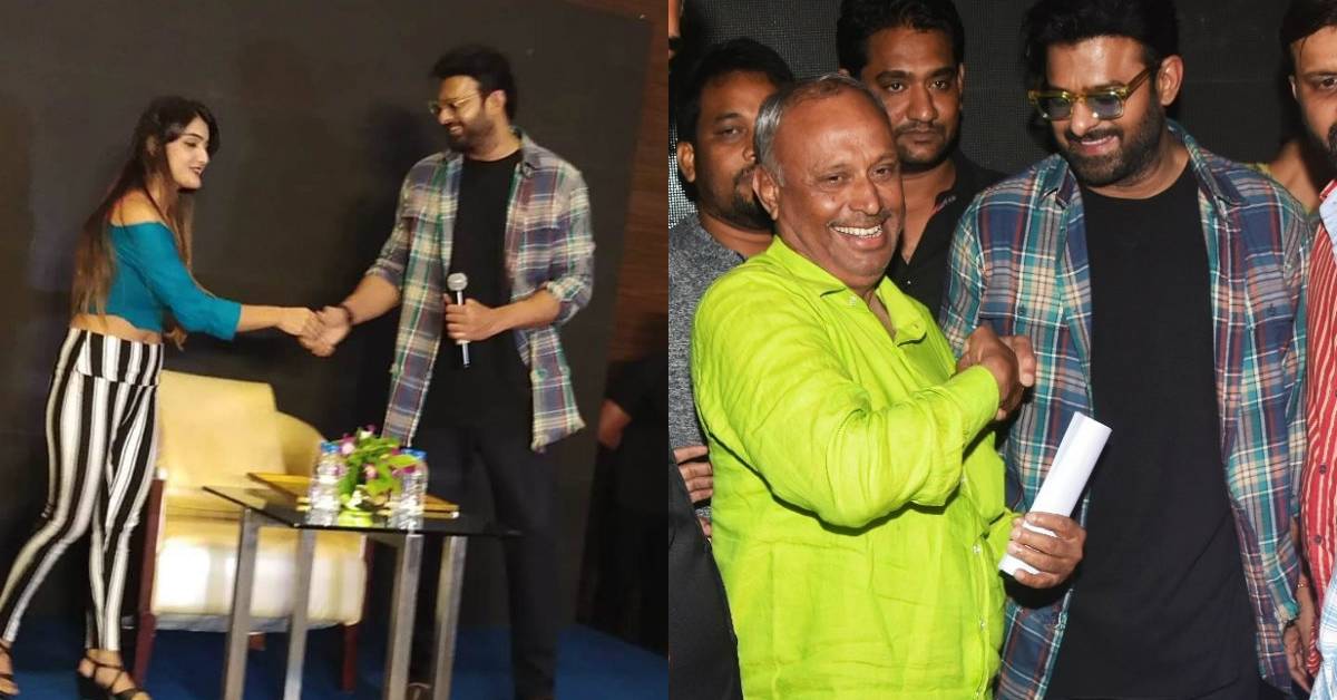 With ‘Saaho’ Promotions On A Roll, Prabhas' Sweet Gesture For Fans At The Jaipur Event- You Totally Cannot Miss!
