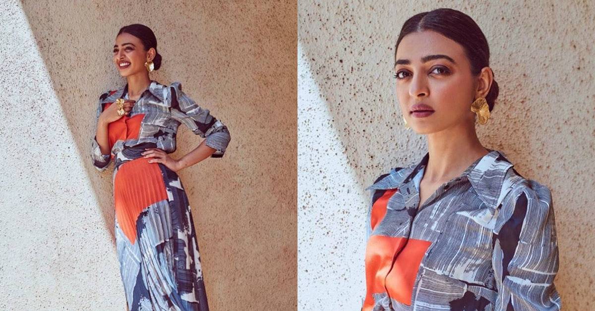 Indie Star Acing The Fashion A-Game! Radhika Apte Is A Vision In This Modern Art-Inspired Shirt Paired With A Skirt
