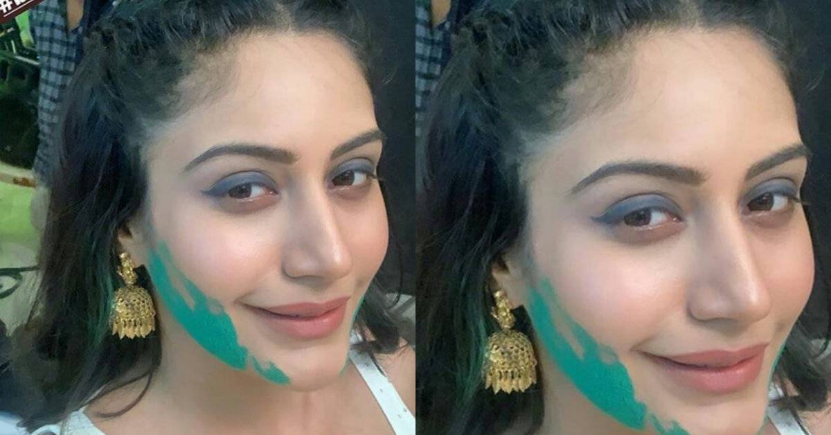 Surbhi Chandna Is Giving Us Some Major Holi Vibes In This Gorgeous BTS Picture From Sanjivani!