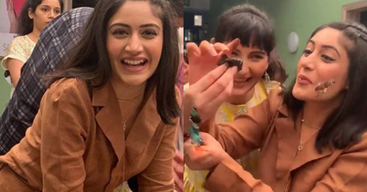 Surbhi Chandna Celebrating Her Birthday With Her Sanjivani Family Is Too Cute To Handle!
