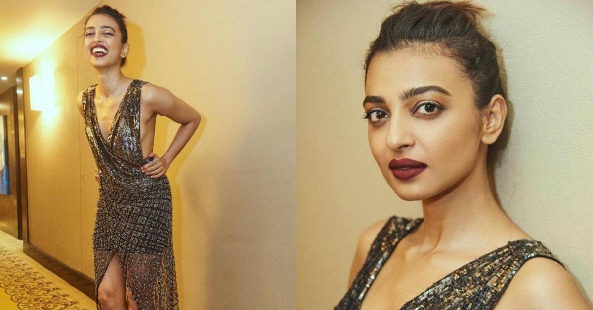 Radhika Apte Makes Heads Turn As She Looks Breathtaking At A Recent Award Function!
