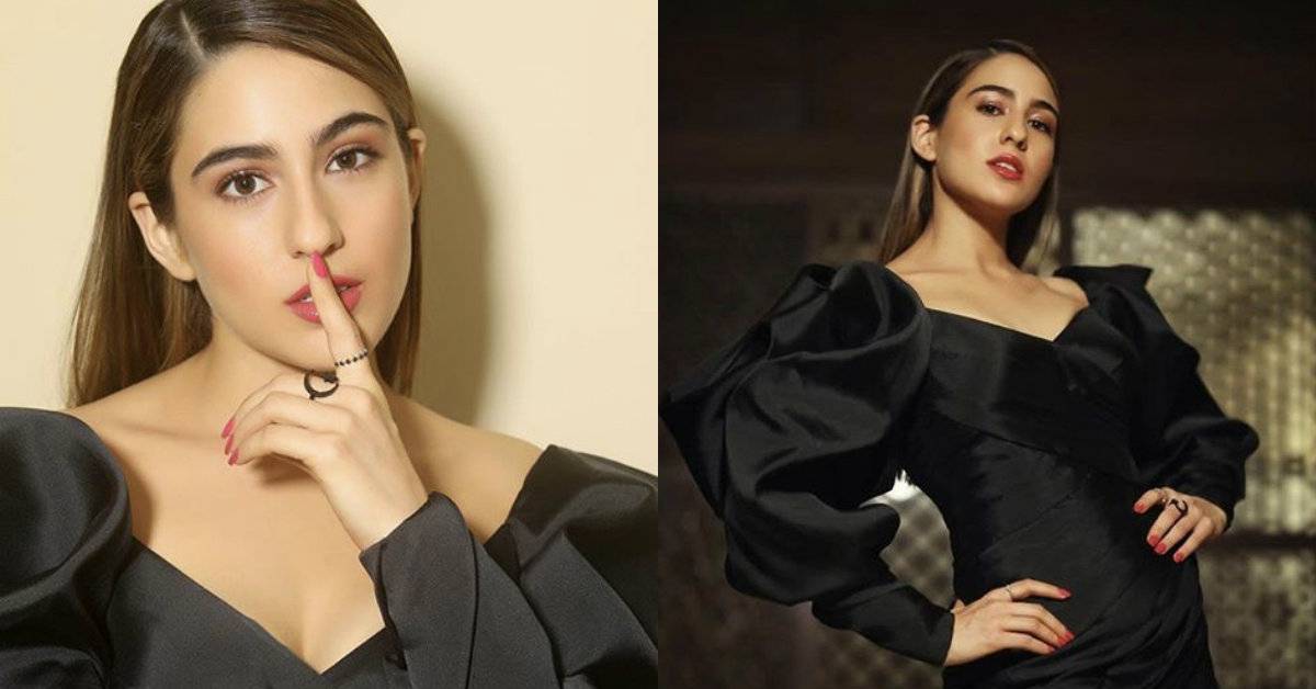 Looking Scorching Hot In LBD, Sara Ali Khan Bagged The ‘Breakthrough Talent’ Of The Year Award!
