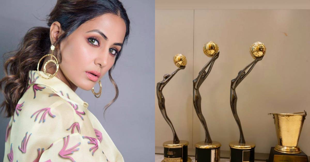 Hina Khan Is The Reigning Queen; Sweeps Four Awards At Gold Awards!
