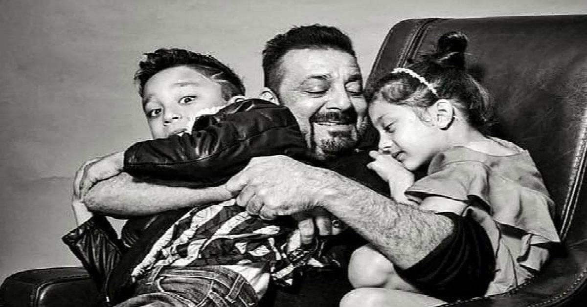 Sanjay Dutt Is A Doting Father As He Gave Wonderful Surprise To His Twins!
