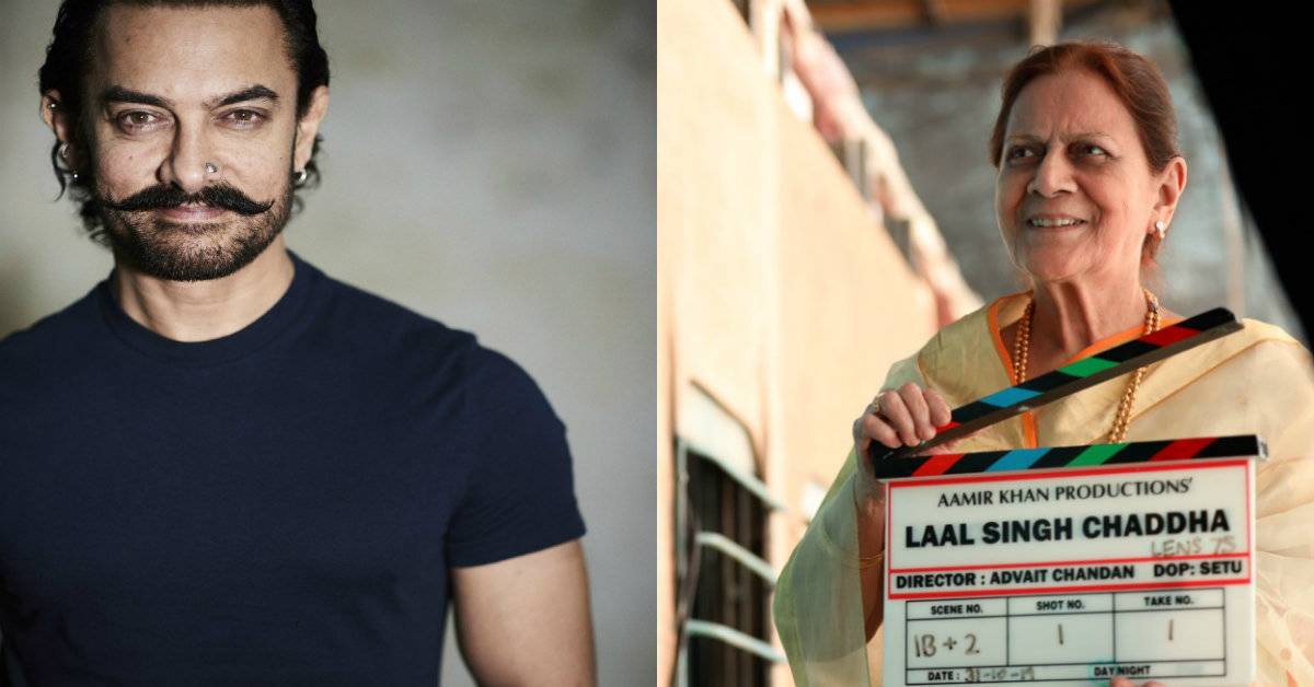 As Aamir Khan Begins Shooting For Laal Singh Chaddha, His Mother Gives The Muhurat Clap!
