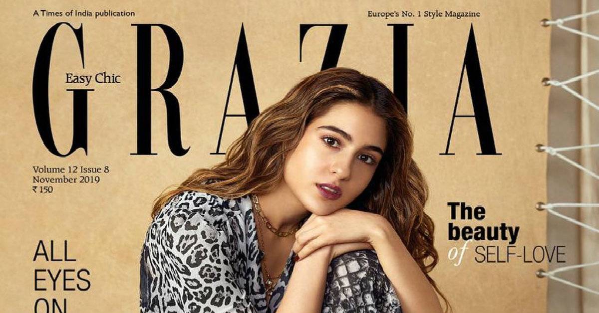 Sara Ali Khan Is Looking Drop-Dead Gorgeous On The Cover Of A Leading Magazine!

