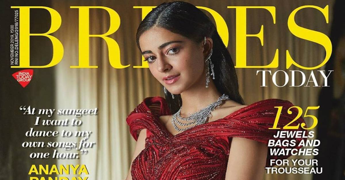 Ananya Panday Shines Bright On The Cover Of A Leading Magazine!
