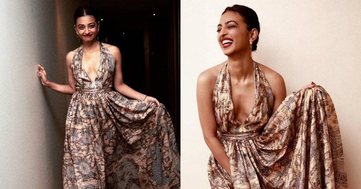 Radhika Apte Raises The Oomph Factor In Her Glamorous Golden Outfit At Emmy's Closing Ceremony!
