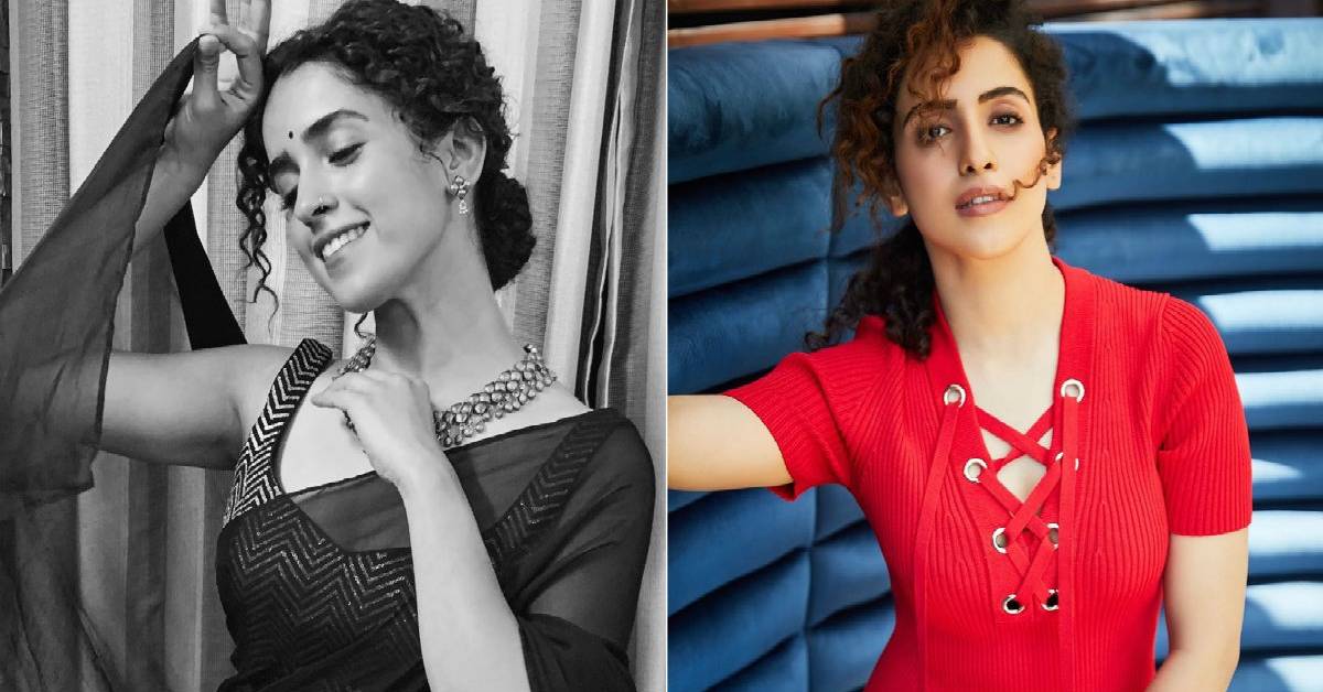 Be It Black And White Or A Red Dress, Sanya Malhotra Is The Best Of Worlds. See Pics!

