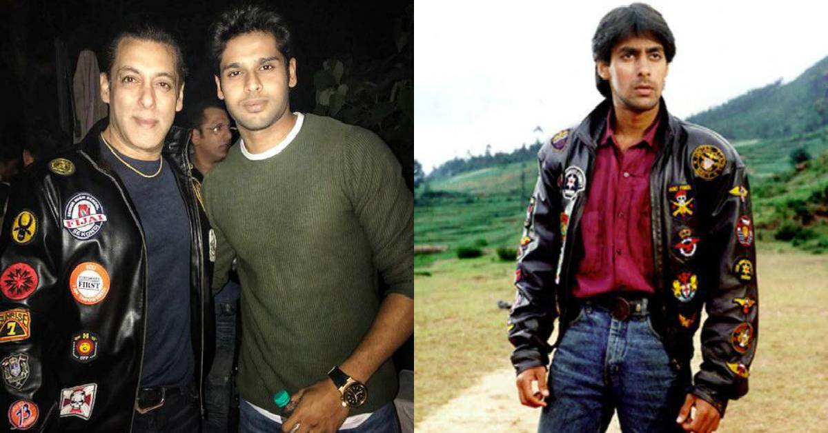 Abhimanyu Dassani Gifts Salman Khan The Iconic Jacket From Maine Pyaar Kiya!
