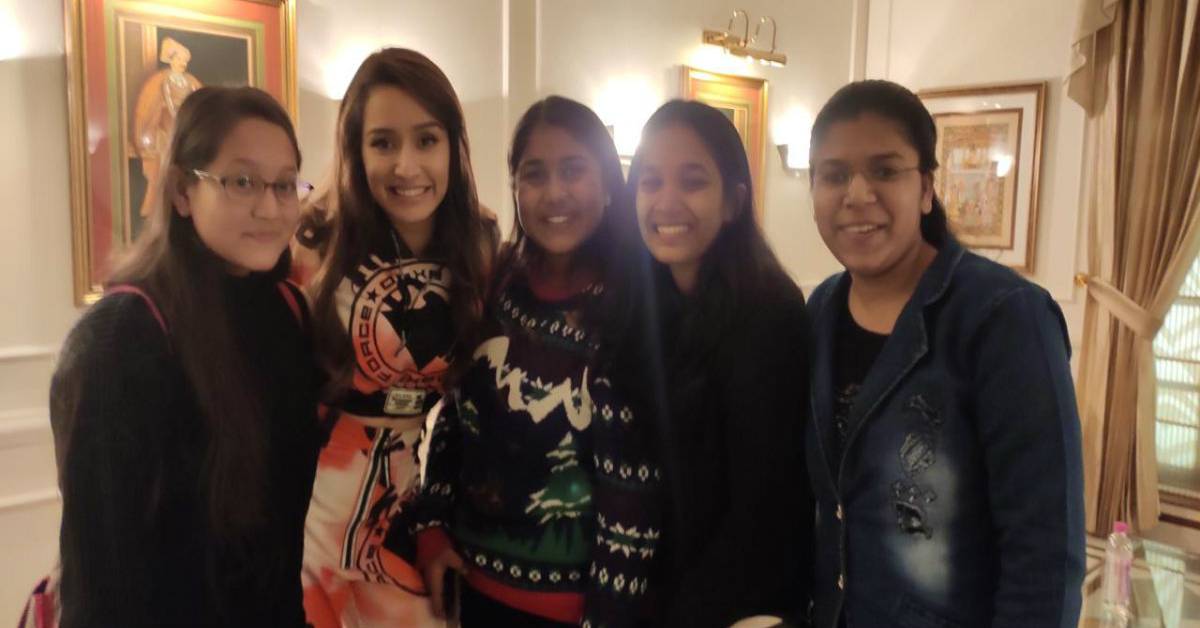 Shraddha Kapoor Spotted Greeting Her Adorable Fans Despite Being On The Promotional Spree In Delhi!
