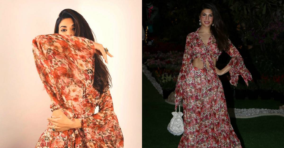 Summer-Y Vibes In! Jacqueline Fernandez Dazzled In The Floral Separates And We Are All Hearts
