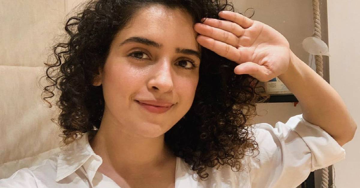 Sanya Malhotra Salutes Everyone Working On The Frontline’s In This Pandemic And Has A Message For Them!
