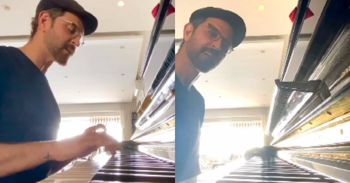 Hrithik Roshan Puts A New Skill To Use; Sings And Plays Piano For Fundraiser ‘I For India’ To Help Covid-19 Frontline Heroes!
