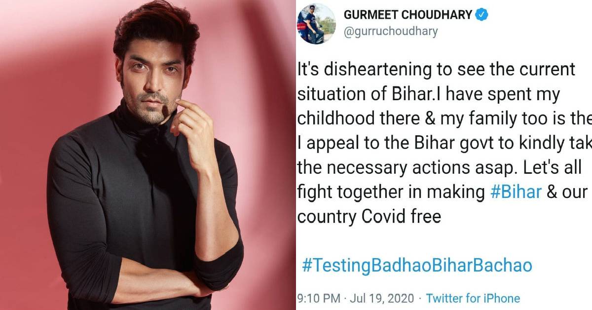 Gurmeet Choudhary Expresses His Concerns About COVID-19 Crisis In Hometown Of Bihar!
