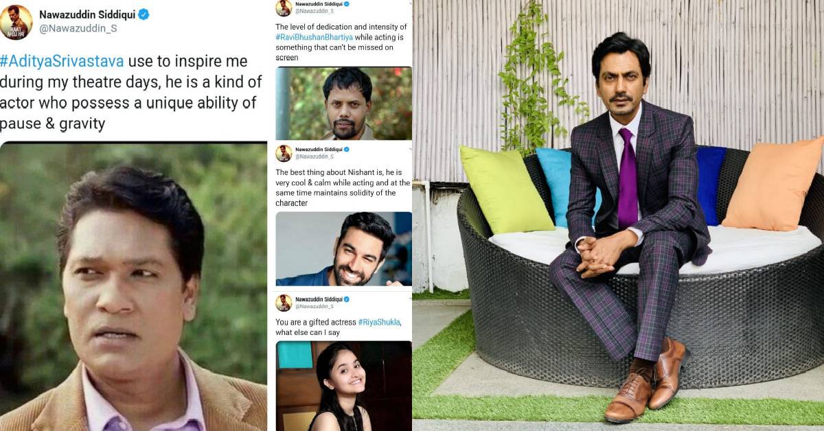 Nawazuddin Siddiqui Roots For His Co-Stars And Feels Grateful For The Learnings! 
