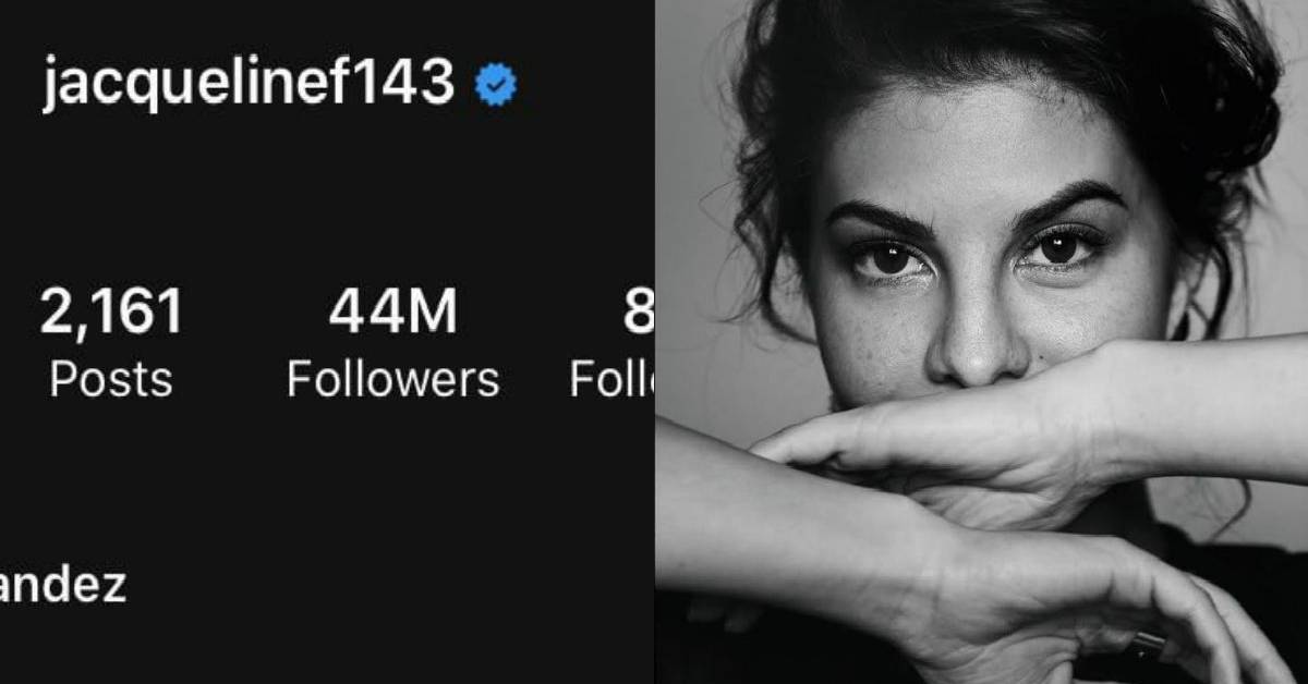 Jacqueline Fernandez Fandom Grows, Hits 44 Million Followers On Instagram!
