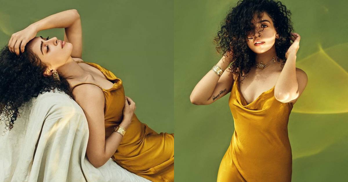 Sunshine In Satin! Sanya Malhotra’s Pictures From A Recent Magazine Shoot Are A Must-See!
