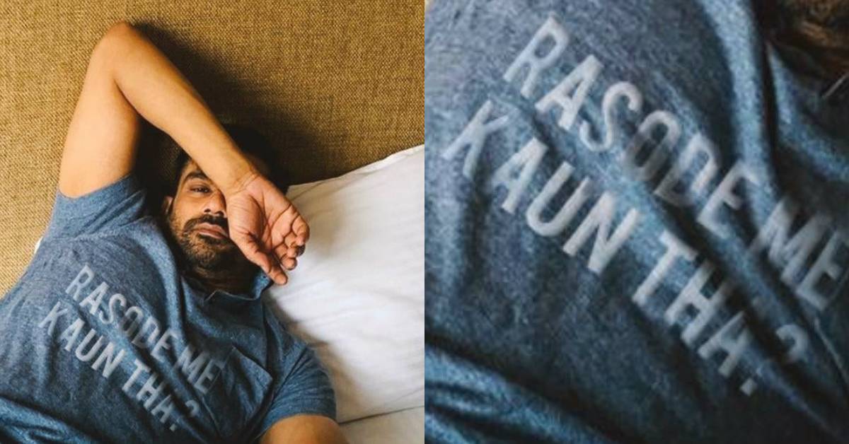 Sohum Shah Seeks A Cup Of Hot Tea?