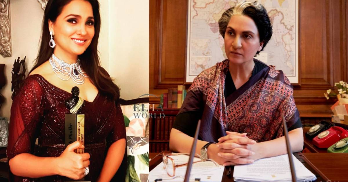 Lara Dutta Wins The Best Actress In Supporting Role For Bellbottom, Thanks To Pooja Entertainment And Team On Social Media
