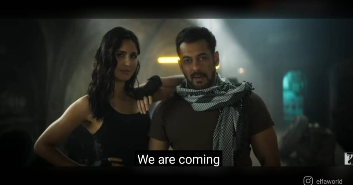 Salman - Katrina's Tiger 3 Release Date Announcement Video!