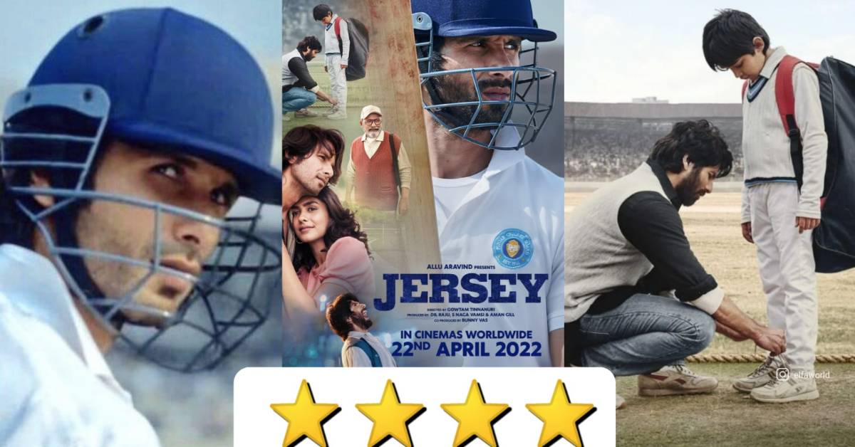 Jersey Movie Review : Jersey Is An Emotion and Shahid Kapoor Plays The Masterstroke!
