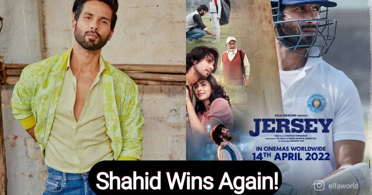 Here’s How Shahid Kapoor Debunked All The Criticism Surrounded Jersey!
