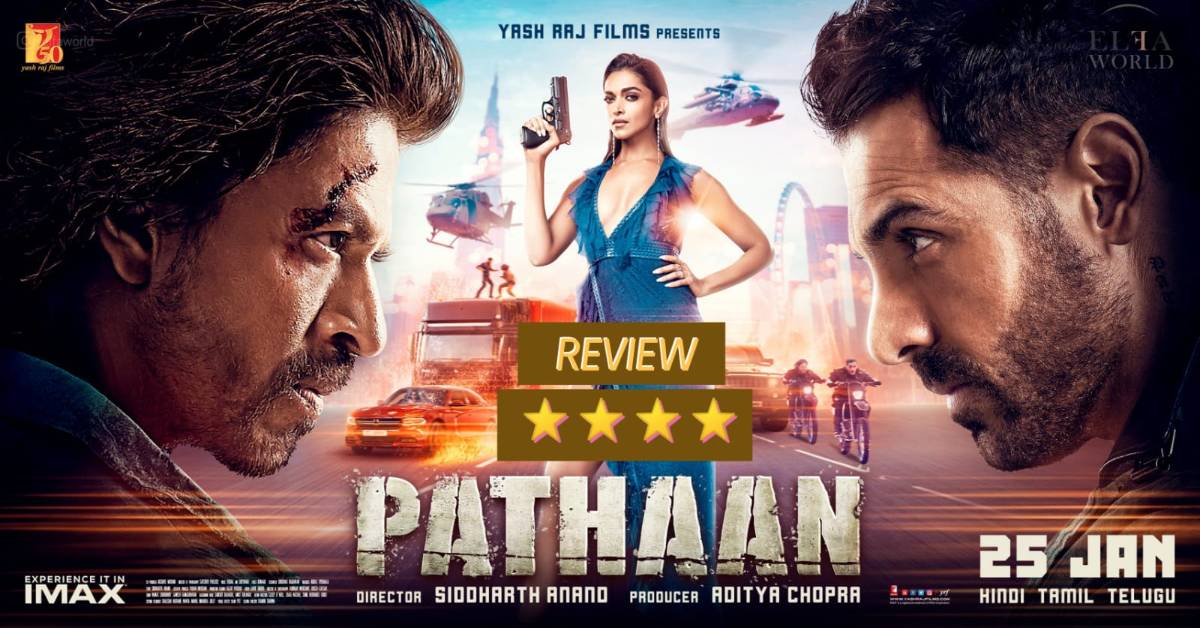 Pathaan Movie Review:  Shah Rukh Khan's Pathaan delivers a power-packed entertainer