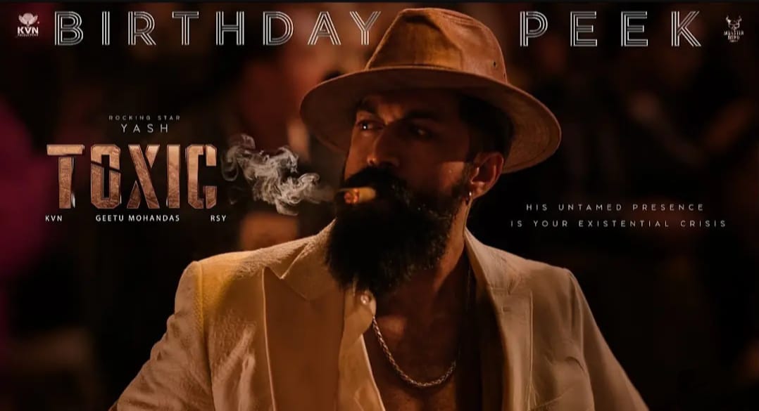 Yash Rings in His Birthday with a Mesmerizing ‘Birthday Peek’ from Toxic: A Fairy Tale for Grown-Ups